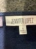 Jennifer Lopez Metallic Black Short Sleeve Top Size S - photo 7