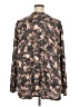 Nic + Zoe Floral Brown Pullover Sweater Size 3X - photo 2