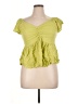 Japna Green Short Sleeve Top Size XL - photo 1