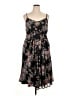 Torrid 100% Polyester Paisley Black Casual Dress Size 1X Plus (1) - photo 1