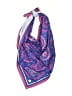 Unbranded 100% Recycled Polyester Paisley Purple Scarf One size - photo 1