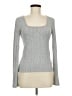 Mudd Metallic Silver Pullover Sweater Size M - photo 1