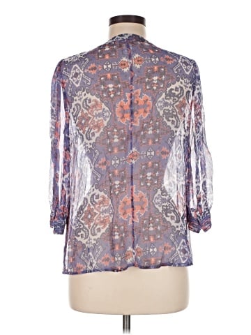 Scoop 3/4 Sleeve Blouse (view 2)