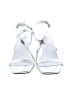Nine West Silver Sandals Size 9 - photo 2
