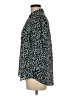 A. Byer 100% Polyester Animal Print Teal 3/4 Sleeve Blouse Size M - photo 5