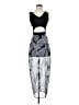 Assorted Brands Graphic Black Cocktail Dress Size S - photo 1