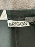 Briggs Chevron-herringbone Black Active Pants Size 14 - photo 7