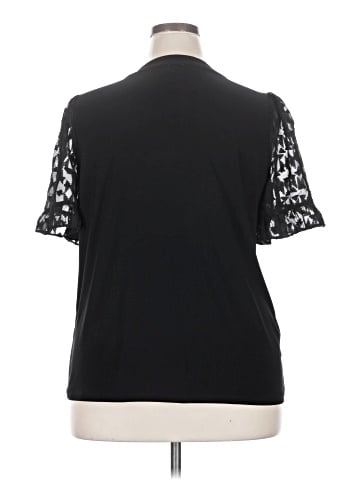 Anne Klein Short Sleeve Blouse (view 2)