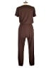 Prettygarden Solid Brown Jumpsuit Size L - photo 2