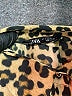 Zara Animal Print Brown Long Sleeve Blouse Size M - photo 7