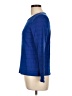 Talbots 100% Cotton Blue Long Sleeve Top Size L - photo 5