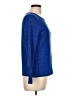 Talbots 100% Cotton Blue Long Sleeve Top Size L - photo 4