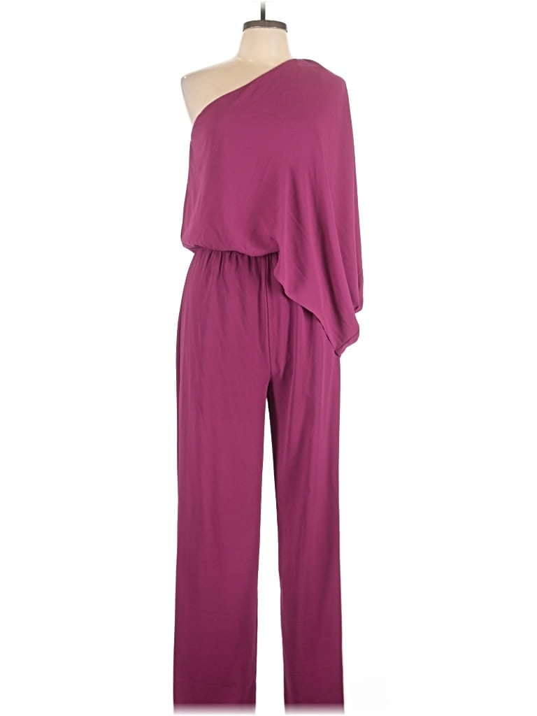 Main Strip Jumpsuit In Purple