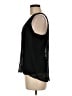 BCBGMAXAZRIA 100% Silk Black Sleeveless Silk Top Size M - photo 5