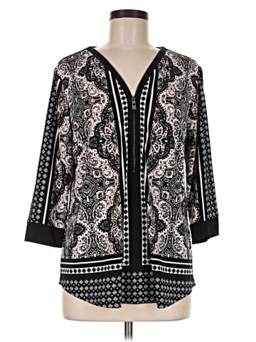 Belle By Kim Gravel Long Sleeve Blouse (view 1)