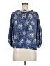 Sienna Sky 100% Polyester Blue 3/4 Sleeve Blouse Size M - photo 1