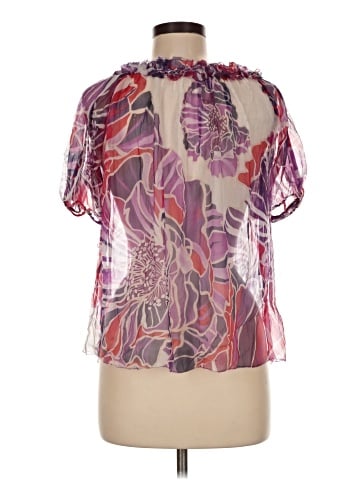 Elie Tahari Short Sleeve Blouse (view 2)