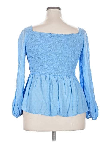 chic soul (chicsoul.com) 3/4 Sleeve Blouse (view 2)