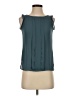 Ann Taylor LOFT 100% Polyester Teal Sleeveless Blouse Size XXS - photo 1