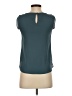 Ann Taylor LOFT 100% Polyester Teal Sleeveless Blouse Size XXS - photo 2