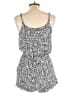 Ambiance 100% Rayon Graphic Gray Romper Size L - photo 2