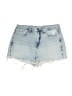 Good American Blue Denim Shorts Size 10 - photo 1