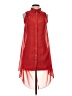 Indulge 100% Polyester Red Casual Dress Size S - photo 1