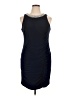 MSK Black Cocktail Dress Size 16 - photo 1