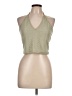 Shein Green Sleeveless Blouse Size 12 - photo 1