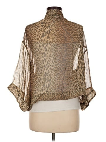 Coldwater Creek Silk Cardigan (view 2)