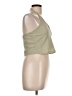 Shein Green Sleeveless Blouse Size 12 - photo 4