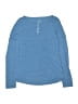 P.S. From Aeropostale Blue Long Sleeve Henley Size 12 - 14 - photo 1
