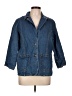 Bill Blass 100% Cotton Blue Denim Jacket Size L - photo 1