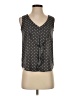 Ann Taylor LOFT Outlet 100% Polyester Black Sleeveless Blouse Size XXS (petite) - photo 1