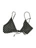 Skatie Polka Dots Black Swimsuit Top Size M - photo 1