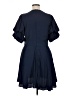 1.State 100% Polyester Solid Blue Casual Dress Size XL - photo 2