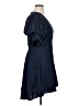 1.State 100% Polyester Solid Blue Casual Dress Size XL - photo 4