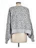 Aerie Animal Print Gray Pullover Sweater Size L - photo 2