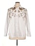 Talbots 100% Cotton Ivory Long Sleeve Blouse Size XL - photo 1