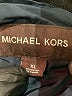 MICHAEL Michael Kors 100% Polyester Solid Black Blue Snow Jacket Size XL - photo 6