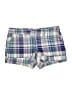 Gap Outlet 100% Cotton Plaid Blue Shorts Size 8 - photo 1