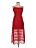 Lulus 100% Polyester Red Cocktail Dress Size S - photo 1
