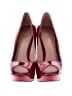Enzo Angiolini 100% Leather Red Heels Size 7 1/2 - photo 2
