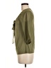 French Laundry Green 3/4 Sleeve Blouse Size M (petite) - photo 5