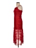 Lulus 100% Polyester Red Cocktail Dress Size S - photo 5