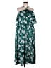 BLOOMCHIC 100% Polyester Green Casual Dress Size 4 - photo 1