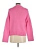 Banana Republic 100% Cotton Solid Pink Pullover Sweater Size M - photo 2