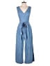 J.Crew Solid Blue Jumpsuit Size 4 - photo 1