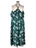BLOOMCHIC 100% Polyester Green Casual Dress Size 4 - photo 2