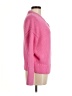 Banana Republic 100% Cotton Solid Pink Pullover Sweater Size M - photo 4